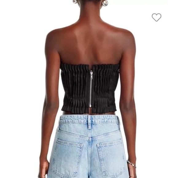 Staud pleated corset xs - Picture 2 of 5